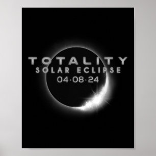 Gesamt-Solarzellen-Eclipse 04.08.2024 Gesamtsumme  Poster
