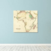 Gesamtafrika 2 leinwanddruck (Insitu (Holzboden))