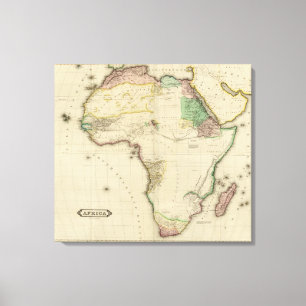 Gesamtafrika 2 leinwanddruck