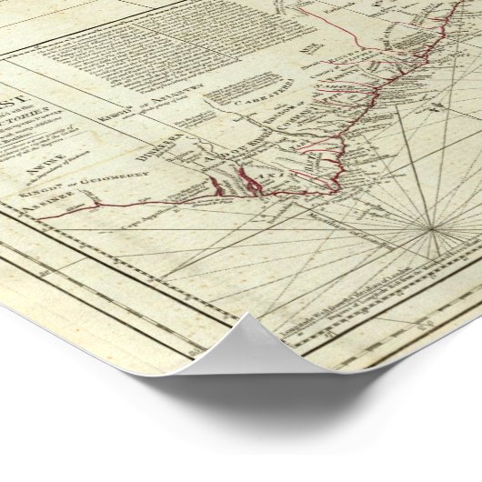 Gesamtafrika 2 poster (Ecke)