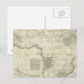 Gesamtafrika 2 postkarte (Vorne/Hinten)