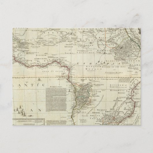 Gesamtafrika 2 postkarte (Vorderseite)