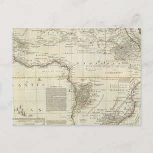 Gesamtafrika 2 postkarte