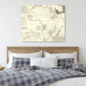 Gesamtafrika Leinwanddruck (Insitu (Schlafzimmer))