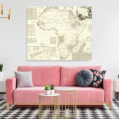 Gesamtafrika Leinwanddruck (Insitu (Wohnzimmer))