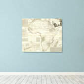 Gesamtafrika Leinwanddruck (Insitu (Holzboden))