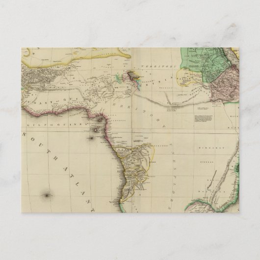 Gesamtafrika Postkarte (Vorderseite)