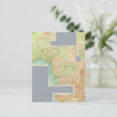 Gesamtafrika Postkarte (Stehend Vorderseite)