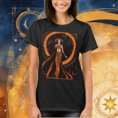 Gesamtausschnitt der Sun Goddess 2024 Schwarz T-Shirt