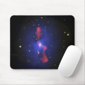 Gesamtbild eines Galaxienhaufens Mousepad (Mit Mouse)