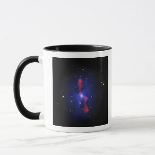 Gesamtbild eines Galaxienhaufens Tasse