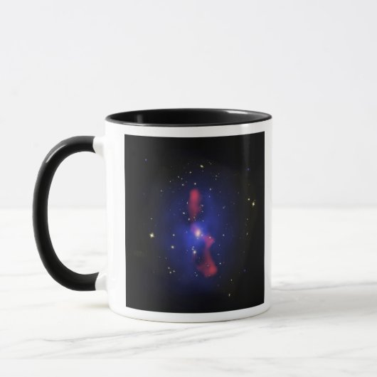 Gesamtbild eines Galaxienhaufens Tasse (Links)