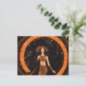 Gesamte Eclipse der benutzerdefinierten Sun-POSTCA Postkarte (Stehend Vorderseite)