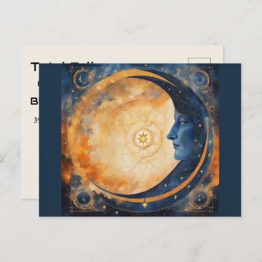 Gesamte Eclipse der benutzerdefinierten Sun-POSTCA Postkarte (Vorne/Hinten)