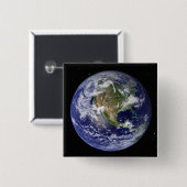 Gesamte Erde mit Nordamerika 4 Button (Vorne & Hinten)