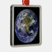 Gesamte Erde mit Nordamerika 4 Ornament Aus Metall (Rechts)