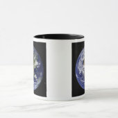 Gesamte Erde mit Nordamerika 4 Tasse (Zentrum)