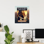 Gesamte Rüstung Gottes - Wall-Poster Poster (Heimbüro)