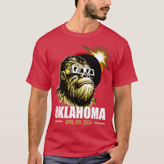 Gesamte Sonnenfinsternis Oklahoma 2024 T-Shirt