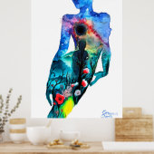 Gesamte Sonnenfinsternis Poster (Küche)