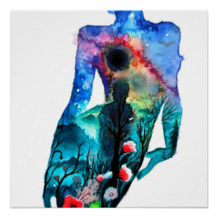 Gesamte Sonnenfinsternis Poster