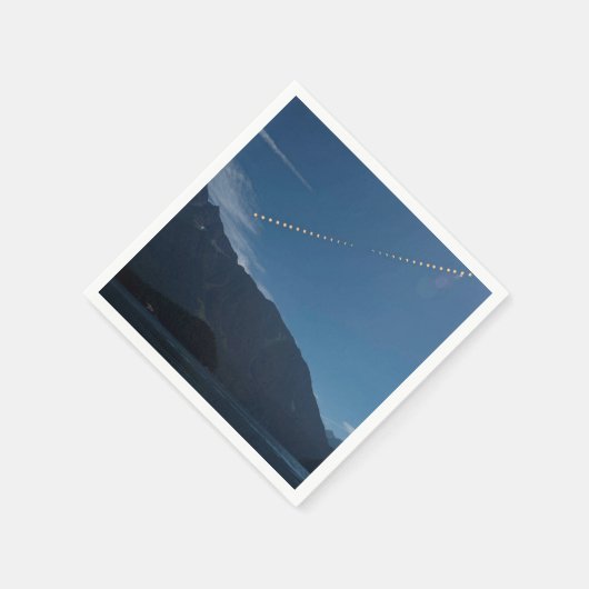 Gesamte Sonnenzeit Serviette (Ecke)