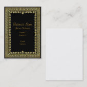 Gesamteleganz-Visitenkarte Visitenkarte (Vorne/Hinten)