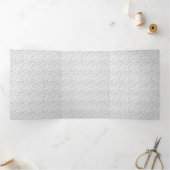 Gesamtentwurf sieben dreifach gefaltete urlaubskarte (Innenseite)