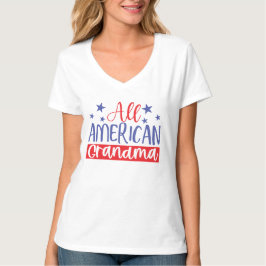 Gesamter amerikanischer T - Shirt
