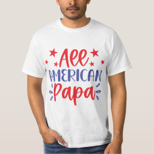 Gesamter amerikanischer T - Shirt