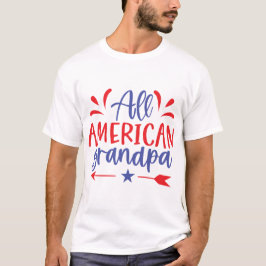 Gesamter amerikanischer T - Shirt