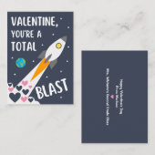 Gesamter Blast-Klassenzimmer Valentinstag Mitteilungskarte (Vorne/Hinten)
