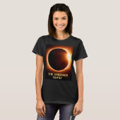 Gesamter Name der Solar Eclipse Familie 2024 8 Apr T-Shirt (Vorne ganz)