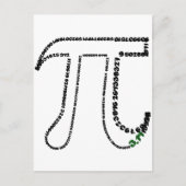 Gesamter Pi-Tag Postkarte (Vorderseite)