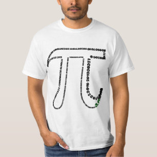 Gesamter Pi-Tag T-Shirt