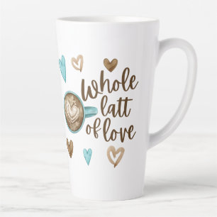 Gesamter Rest der Liebe Latte Tasse