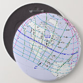 Gesamter Solar-Eclipse 2017 Globaler Pfad Button (Vorne & Hinten)