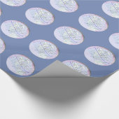 Gesamter Solar-Eclipse 2017 Globaler Pfad Geschenkpapier (Ecke)