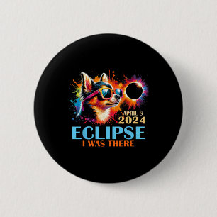 Gesamter Solar-Eclipse 2024 Chihuahua Hund ich war Button
