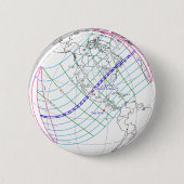 Gesamter Solar-Eclipse 2024 Globaler Pfad Button (Vorderseite)