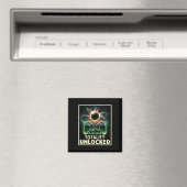 Gesamter Solar Eclipse 2024 Video Game Controller Magnet (In Situ (Geschirrspüler))