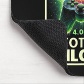 Gesamter Solar Eclipse 2024 Video Game Controller Mousepad (Ecke)