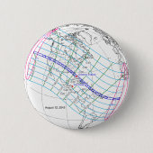 Gesamter Solar-Eclipse 2045 Globaler Pfad Button (Vorderseite)