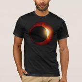 Gesamter Solar Eclipse Astronomen Feuerring T-Shirt (Vorderseite)