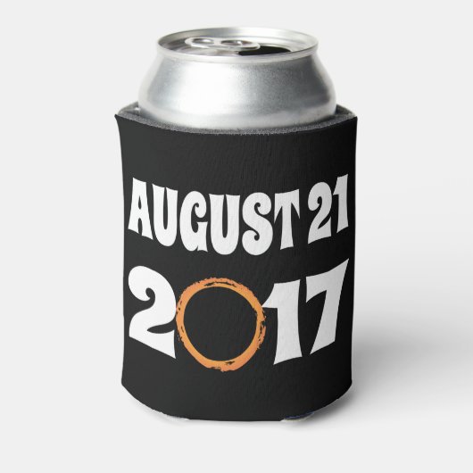 Gesamter Solar-Eclipse-August 21 2017 Dosenkühler (Kanne Rückseite)