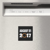 Gesamter Solar-Eclipse-August 21 2017 Magnet (In Situ (Geschirrspüler))