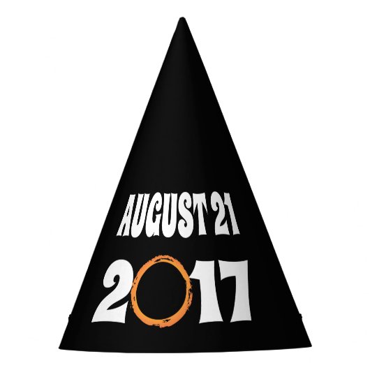 Gesamter Solar-Eclipse-August 21 2017 Partyhütchen (Vorderseite)