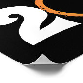 Gesamter Solar-Eclipse-August 21 2017 Poster (Ecke)