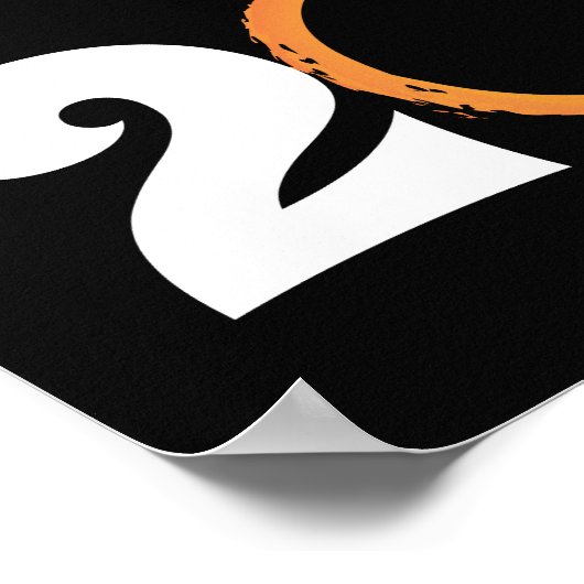 Gesamter Solar-Eclipse-August 21 2017 Poster (Ecke)