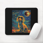 Gesamter Solar-Eclipse-Dackel Mousepad (Mit Mouse)